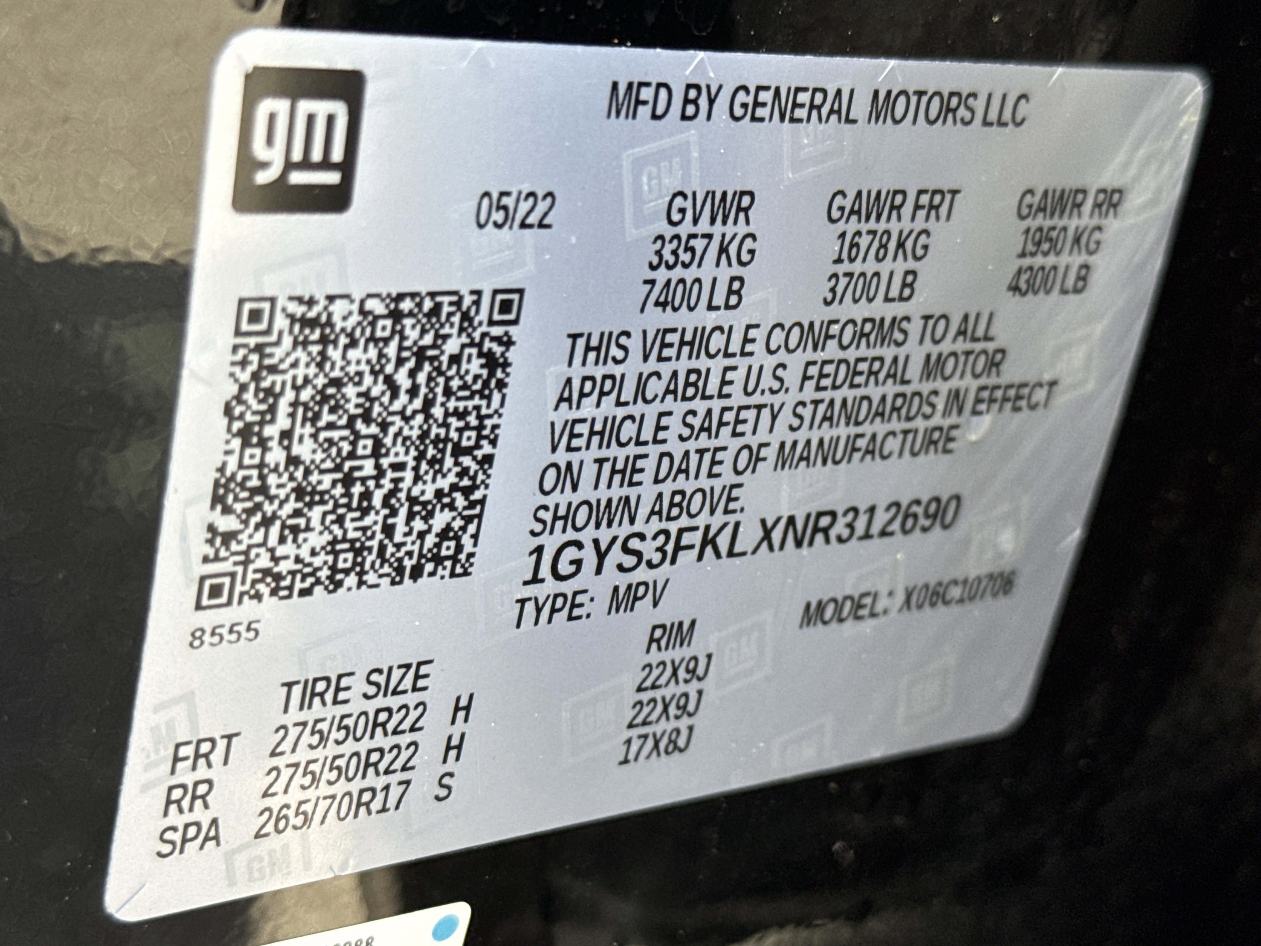 Used 2022 Cadillac Escalade Sport w/ Touring Package RWD image 38