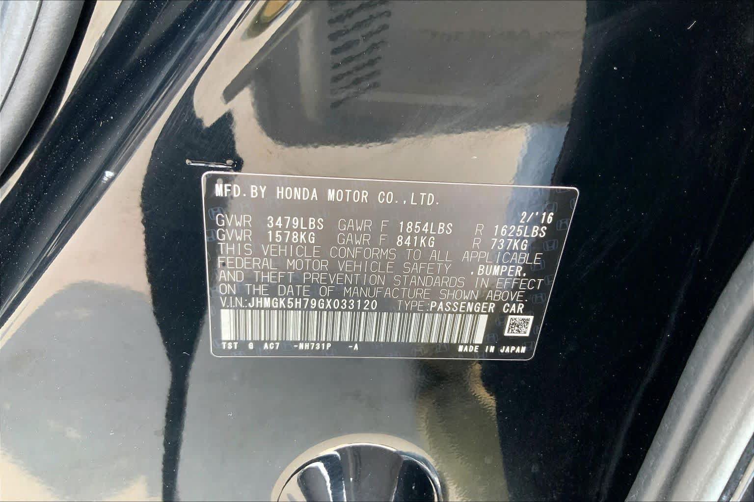 Used 2016 Honda Fit EX image 36