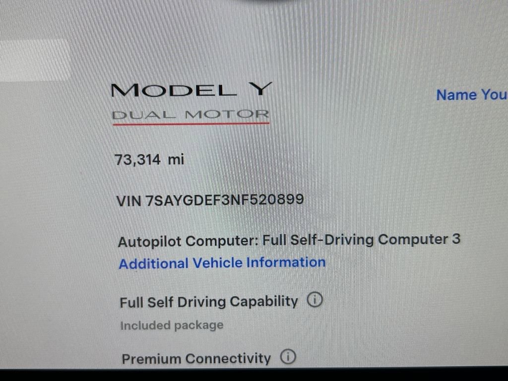 Used 2022 Tesla Model Y Performance image 14