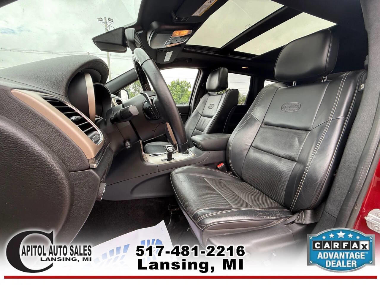 Used 2015 Jeep Grand Cherokee Overland w/ Advanced Technology Group image 12