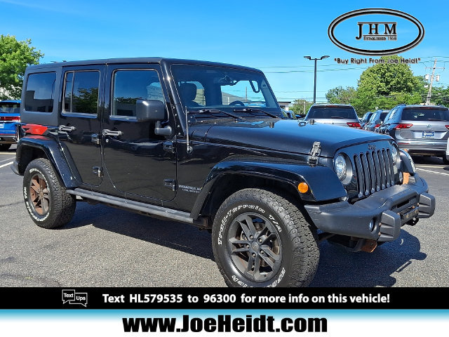 Used 2017 Jeep Wrangler Unlimited Sahara