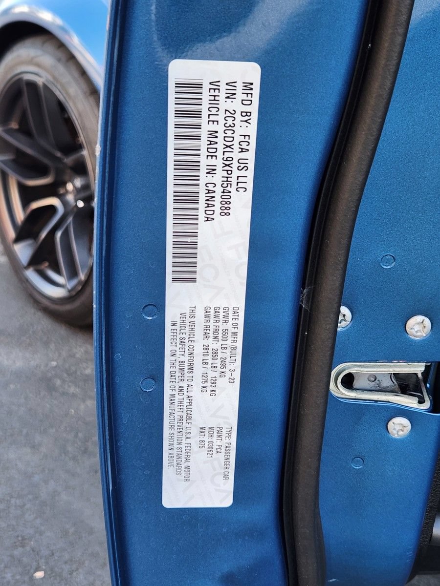 Used 2023 Dodge Charger SRT Hellcat RWD image 13