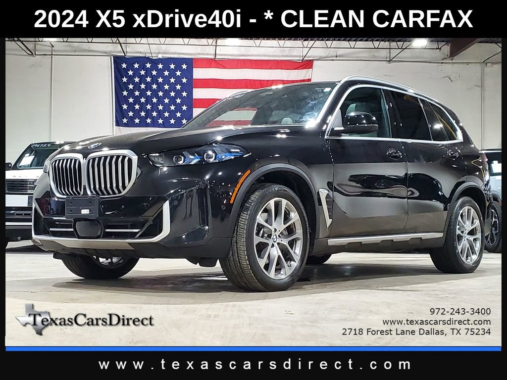 Used 2024 BMW X5 xDrive40i w/ Premium Package