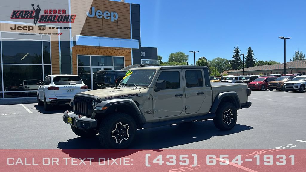 Used 2020 Jeep Gladiator Rubicon w/ LED Lighting Group