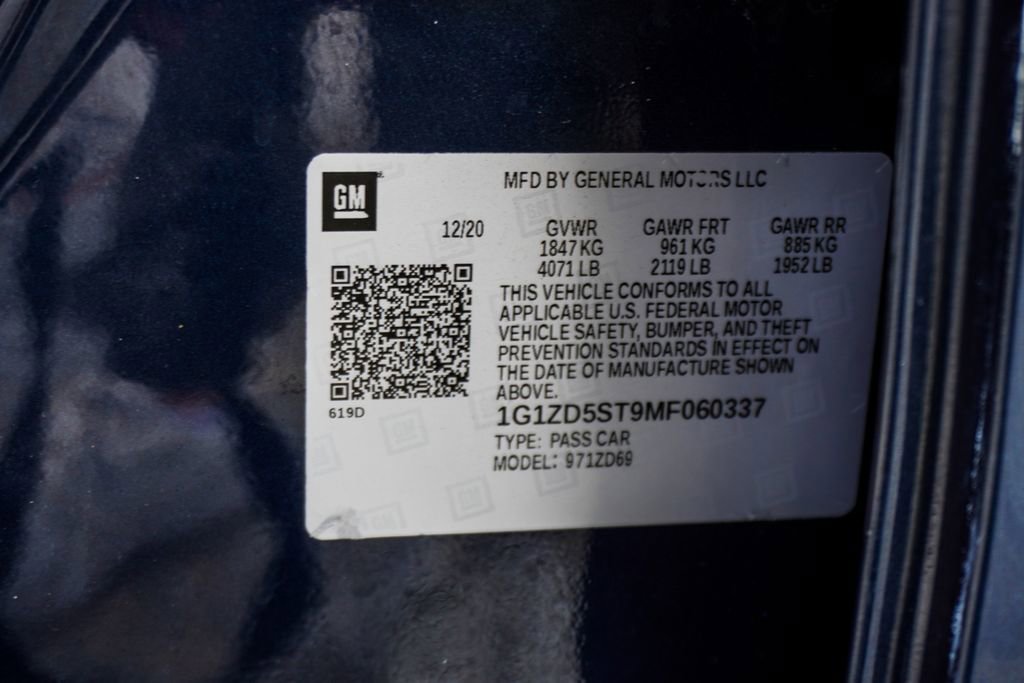 Used 2021 Chevrolet Malibu LT FWD image 39