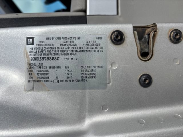 Used 2008 Chevrolet Equinox LT w/ LT Preferred Equipment Group image 27