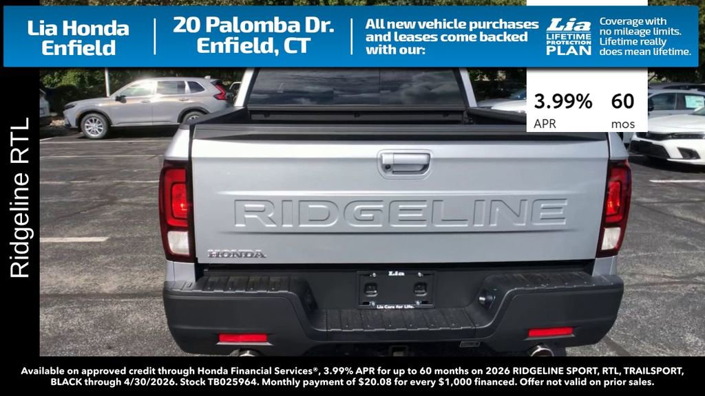 New 2026 Honda Ridgeline RTL image 7