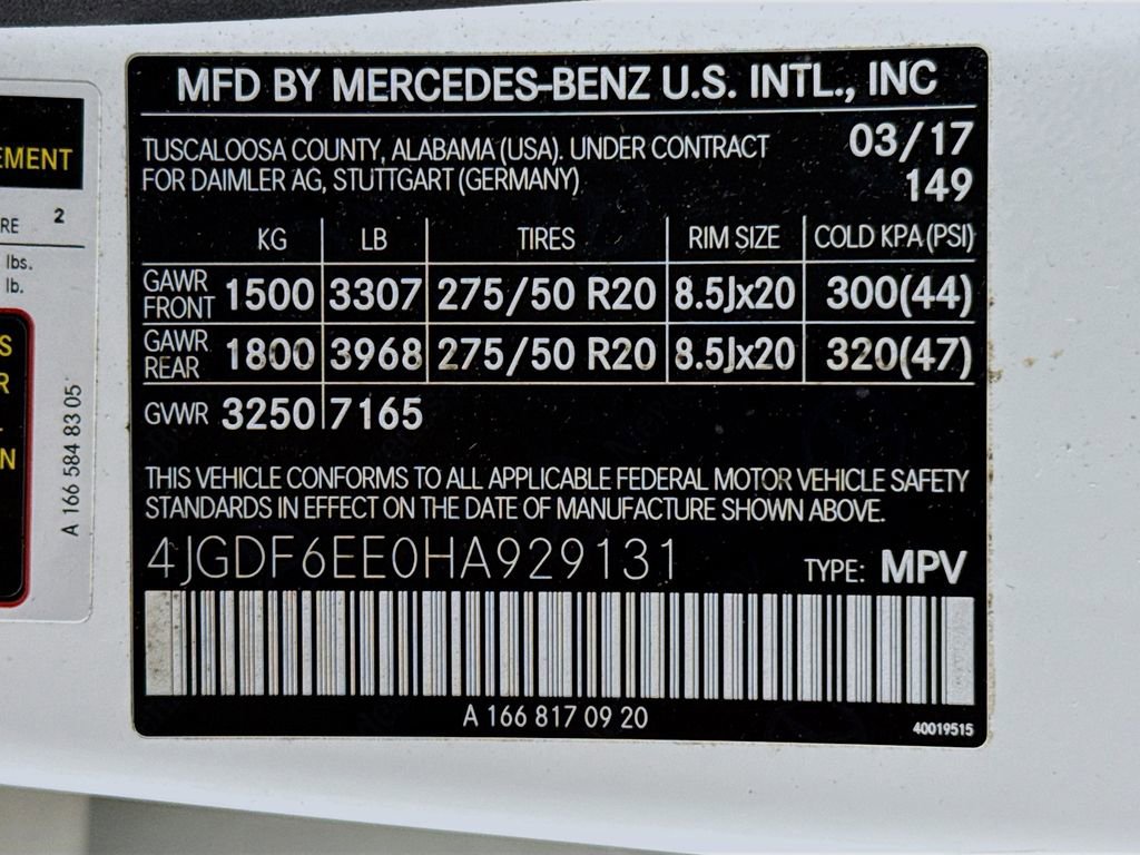 Used 2017 Mercedes-Benz GLS 450 GLS 450 image 33