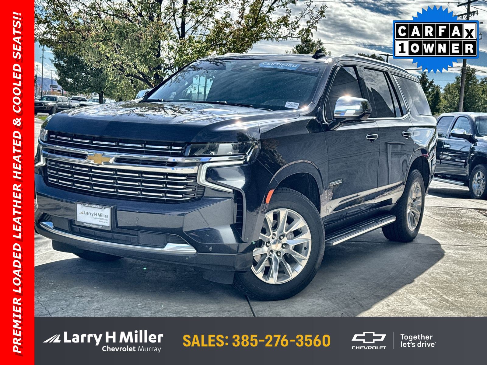 Certified 2023 Chevrolet Tahoe Premier