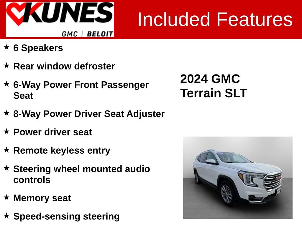 Used 2024 GMC Terrain SLT image 3