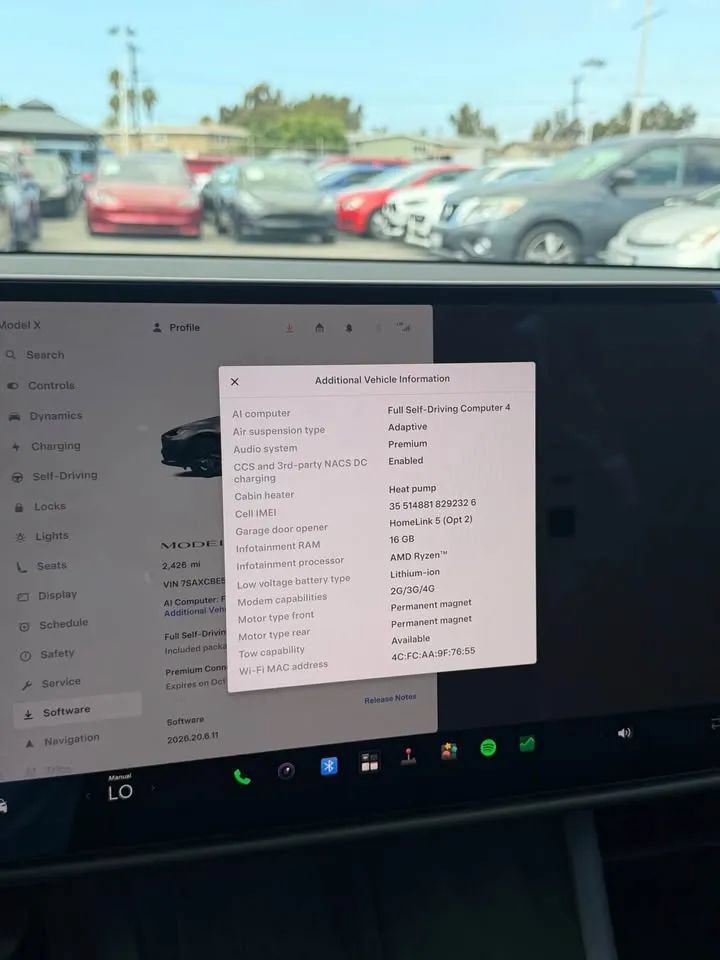 Used 2026 Tesla Model X AWD/4WD image 16