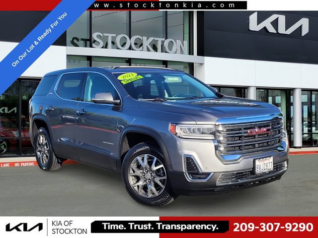 Used 2021 GMC Acadia SLE w/ LPO, Floor Liner Package FWD image 1