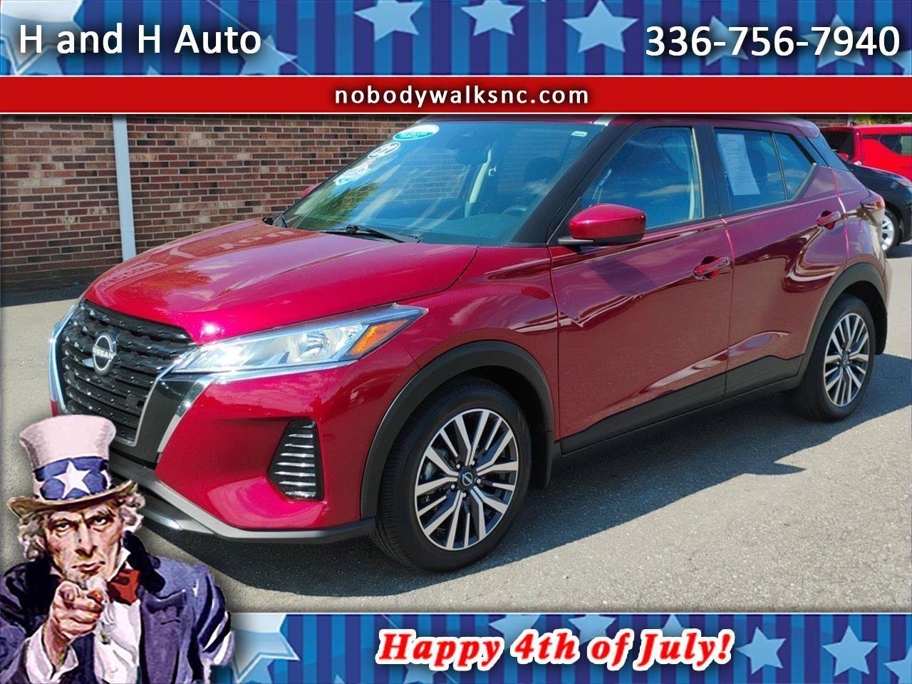 Used 2022 Nissan Kicks SV