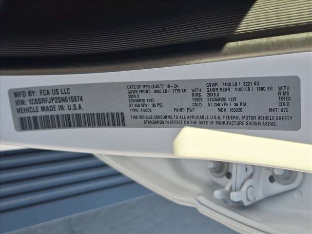 Used 2025 RAM 1500 Laramie AWD/4WD image 25