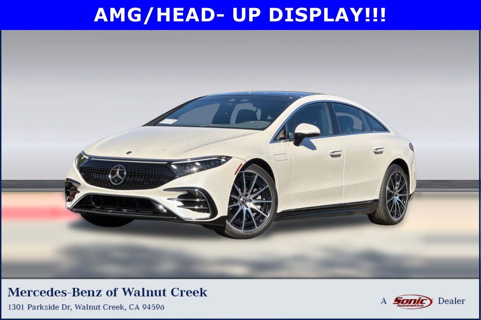 Certified 2023 Mercedes-Benz EQS 580 4MATIC Sedan image 1
