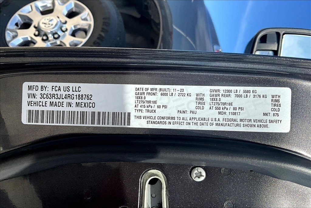 Used 2024 RAM 3500 Laramie w/ Bed Utility Group AWD/4WD image 36