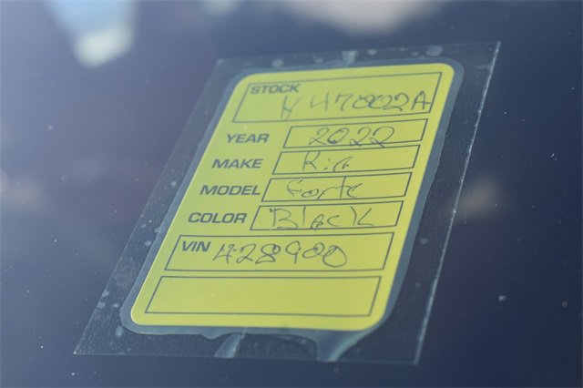 Certified 2022 Kia Forte LXS image 30