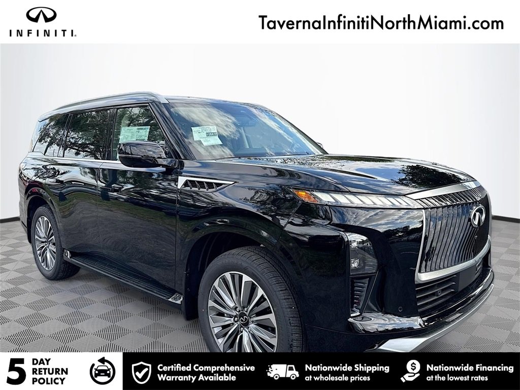 New 2026 INFINITI QX80 Luxe w/ Cargo Package