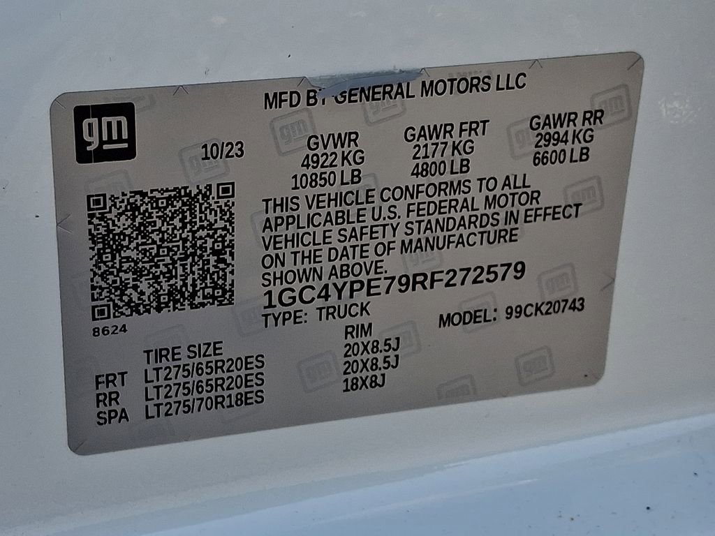 Used 2024 Chevrolet Silverado 2500 LTZ w/ LTZ Plus Package image 32