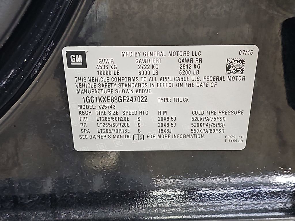 Certified 2016 Chevrolet Silverado 2500 High Country w/ Duramax Plus Package AWD/4WD image 41