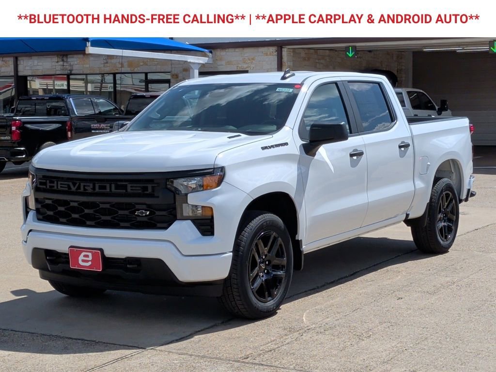 New 2026 Chevrolet Silverado 1500 Custom w/ LPO, Dark Essentials Package RWD image 3