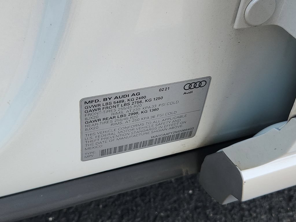 Used 2021 Audi Q5 Prestige w/ Prestige Package AWD/4WD image 27