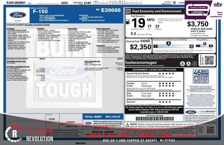 Used 2023 Ford F150 XLT AWD/4WD image 8
