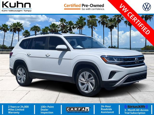 Certified 2022 Volkswagen Atlas SE FWD video 1