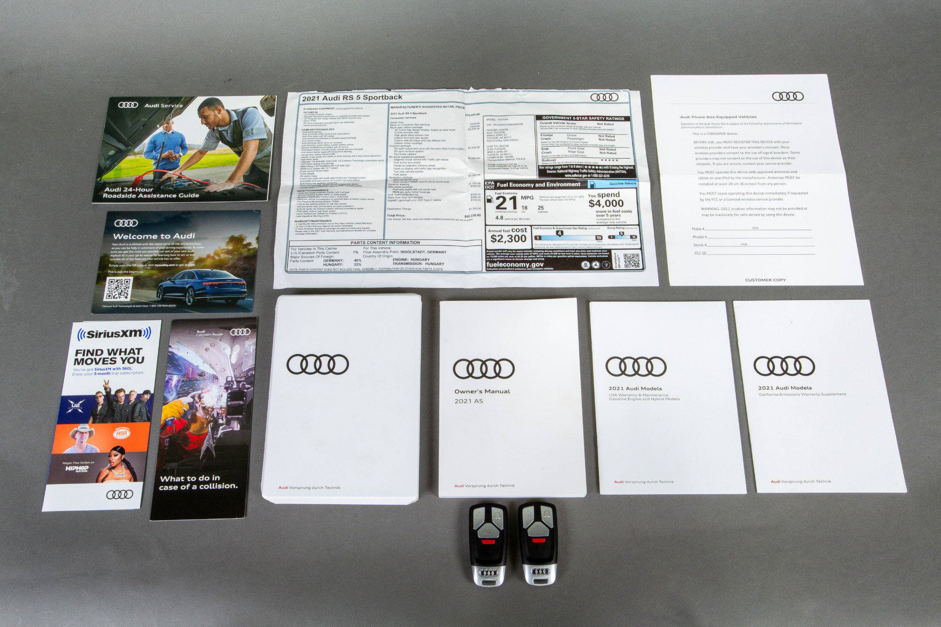 Used 2021 Audi RS 5 Sportback AWD/4WD image 10