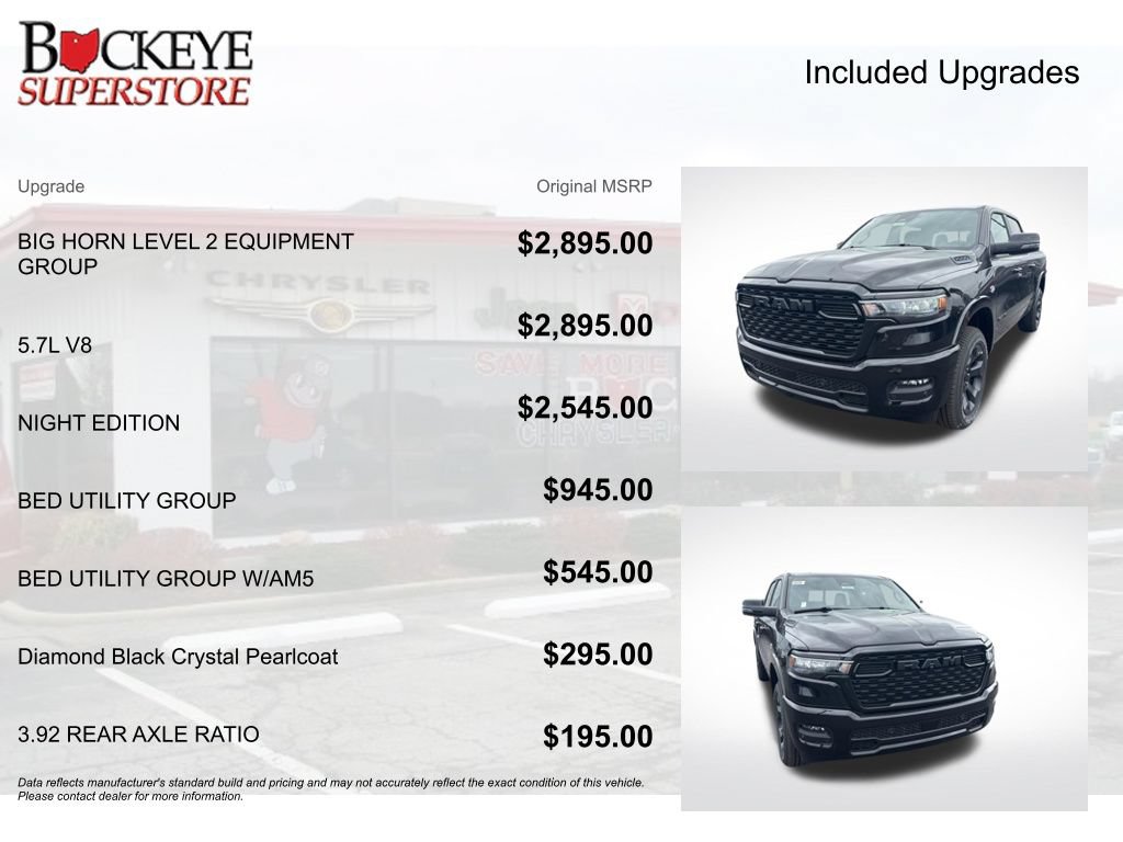 New 2026 RAM 1500 Big Horn AWD/4WD image 8