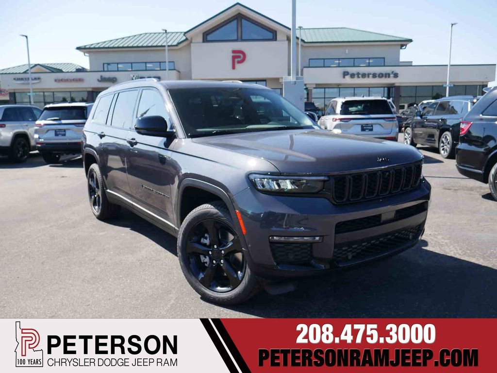 New 2025 Jeep Grand Cherokee L Limited w/ Luxury Tech Group II