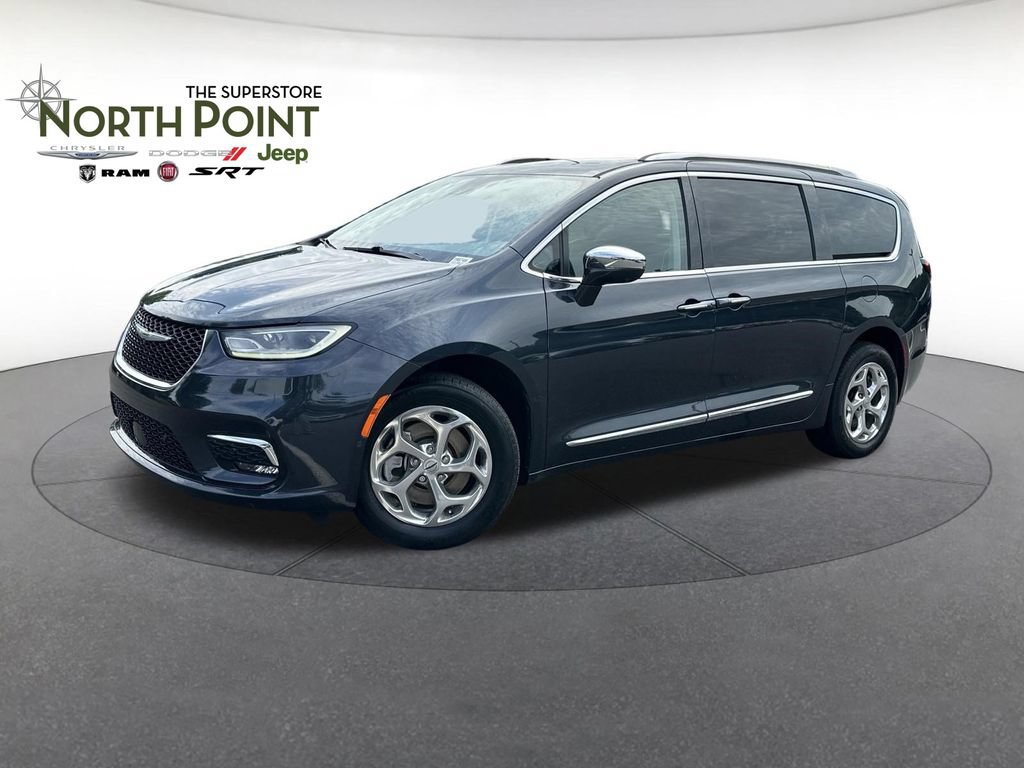 Certified 2021 Chrysler Pacifica Limited w/ Uconnect Theater Family Group AWD/4WD video 1
