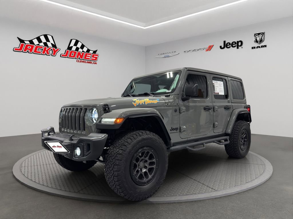 Used 2023 Jeep Wrangler Unlimited Sport w/ Xtreme 35 Tire Package image 1