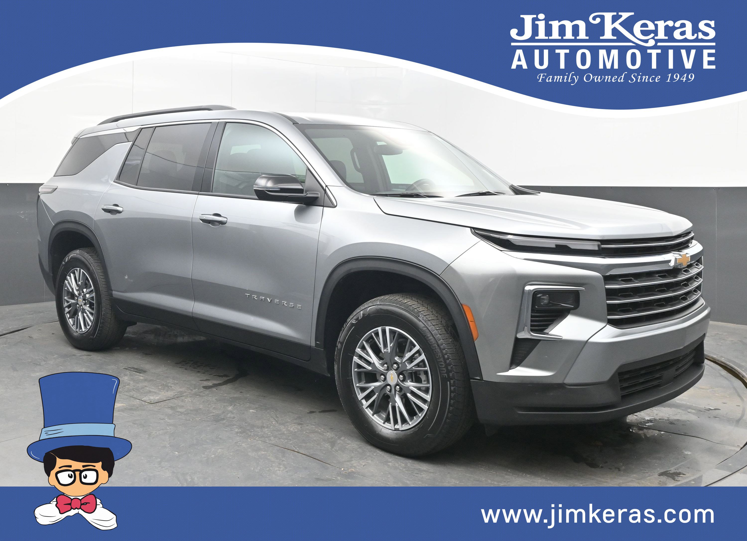 Used 2025 Chevrolet Traverse LT image 1