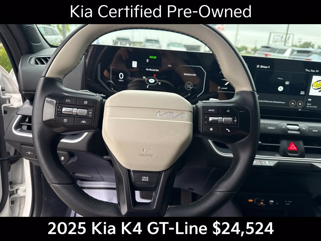 Certified 2025 Kia K4 GT-Line w/ GT-Line Sunroof Package FWD image 22