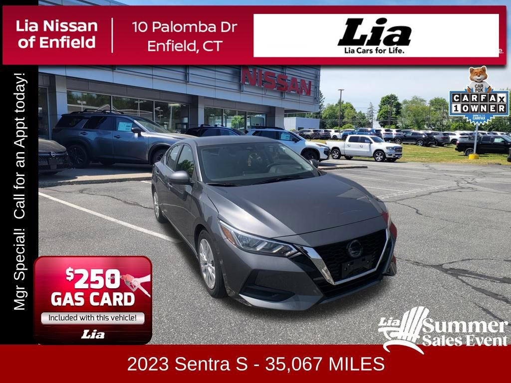 Certified 2023 Nissan Sentra S