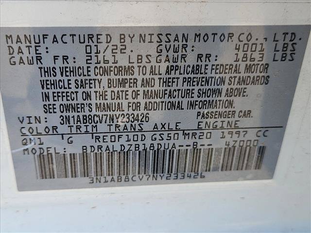 Used 2022 Nissan Sentra SV w/ All-Weather Package FWD image 29