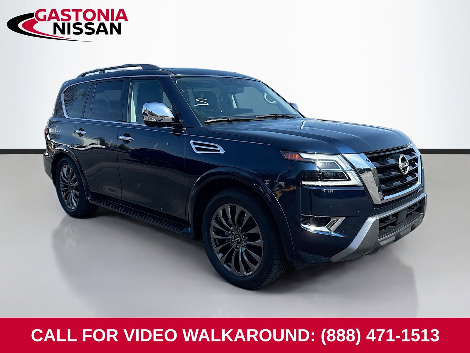 Used 2023 Nissan Armada Platinum w/ Captain's Chairs Package image 1