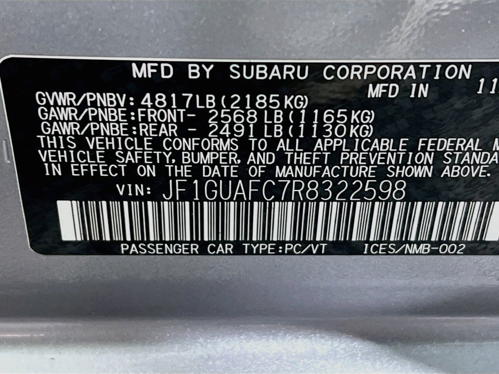Used 2024 Subaru Impreza 2.0i Sport w/ Popular Package #1 AWD/4WD image 26