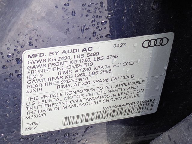 Used 2023 Audi Q5 2.0T Premium w/ Convenience Package image 15