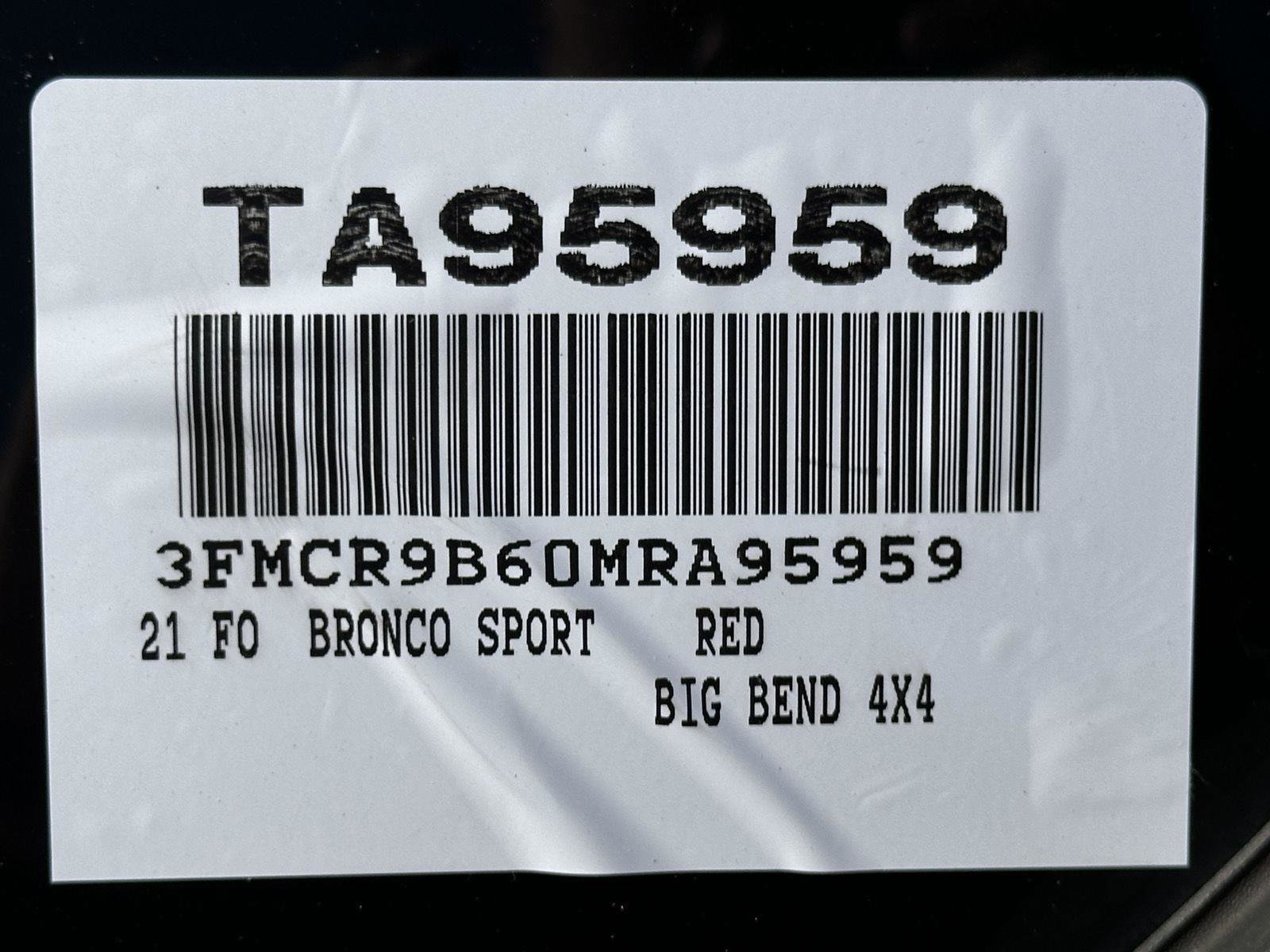 Used 2021 Ford Bronco Sport Big Bend AWD/4WD image 34
