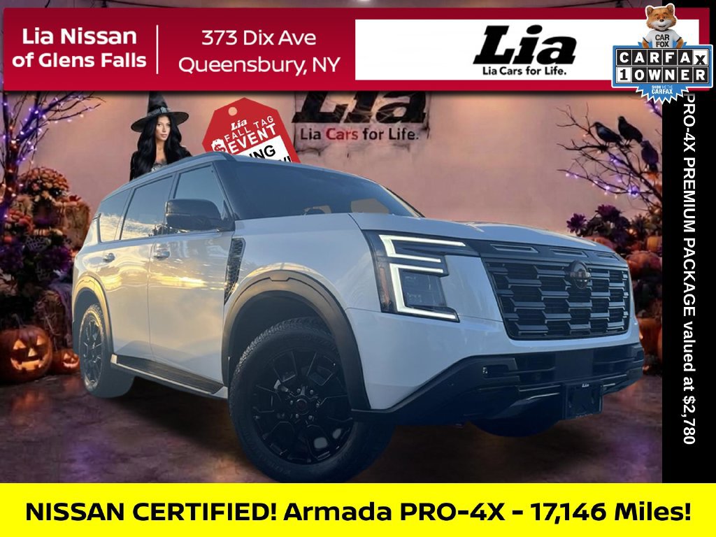 Certified 2025 Nissan Armada PRO-4X w/ Pro-4X Premium Package AWD/4WD image 1