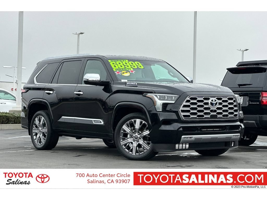 Used 2024 Toyota Sequoia Capstone AWD/4WD video 1