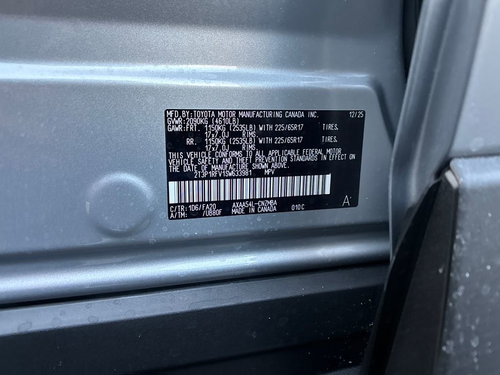 New 2025 Toyota RAV4 XLE w/ Convenience Package image 27
