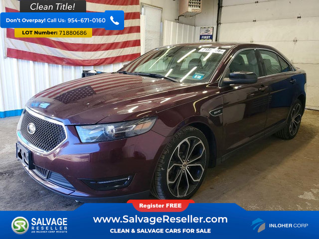Used 2018 Ford Taurus SHO w/ Sho Performance Package AWD/4WD image 1