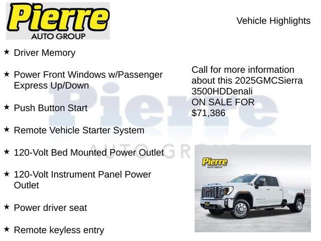Used 2025 GMC Sierra 3500 Denali AWD/4WD image 15