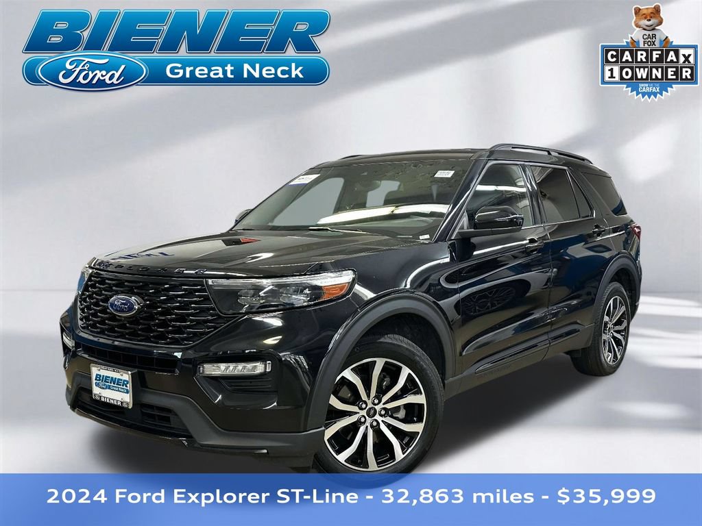 Used 2024 Ford Explorer ST-Line w/ Class IV Trailer Tow Package AWD/4WD image 1