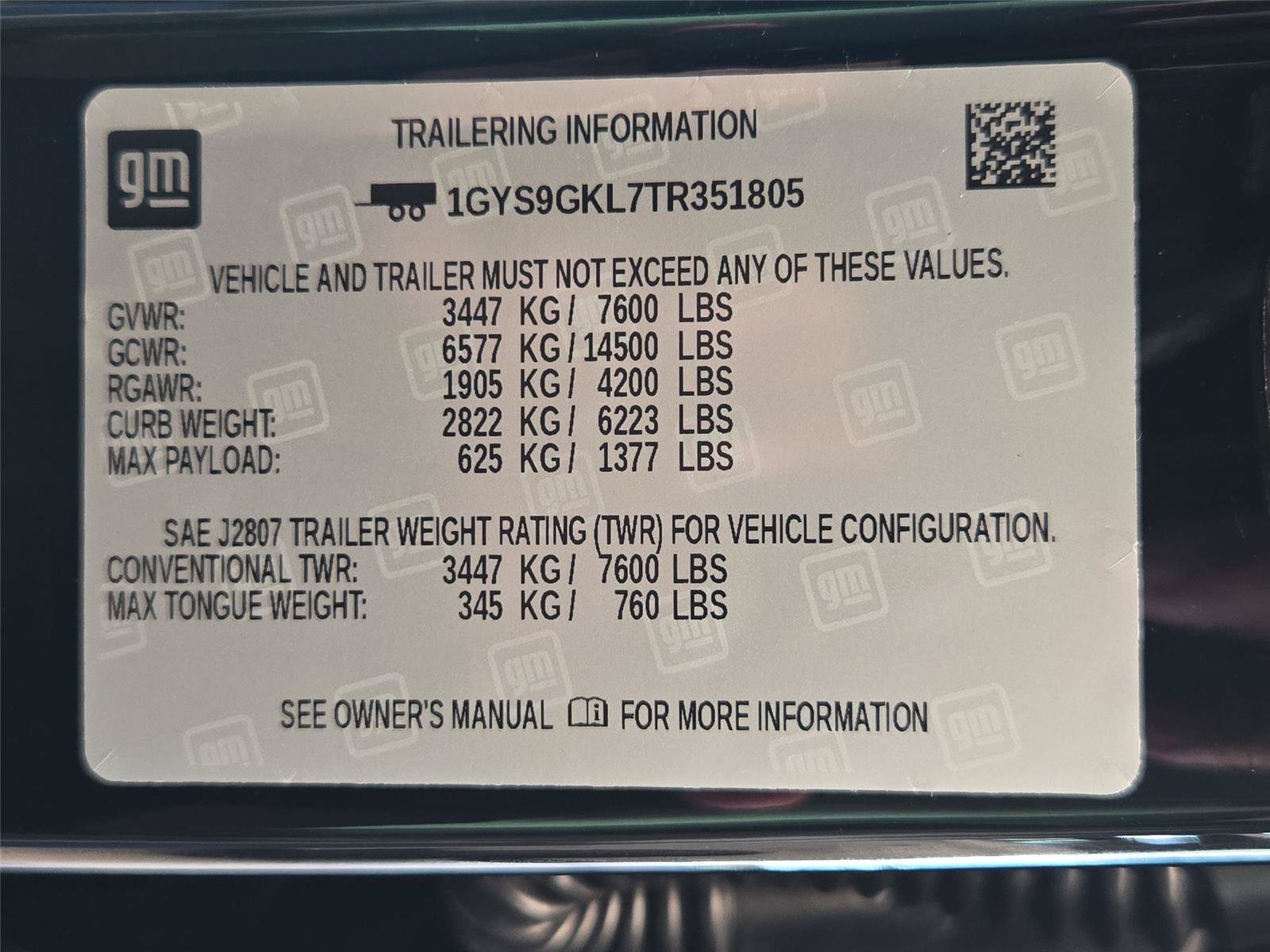 New 2026 Cadillac Escalade Platinum Sport w/ LPO, ONYX Package AWD/4WD image 34