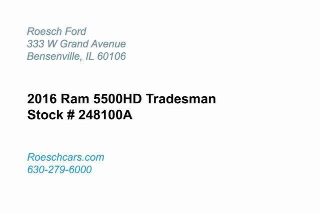 Used 2016 RAM 5500 Tradesman w/ Power Accessory Group image 2