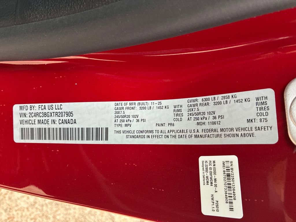 New 2026 Chrysler Pacifica Select AWD/4WD image 30